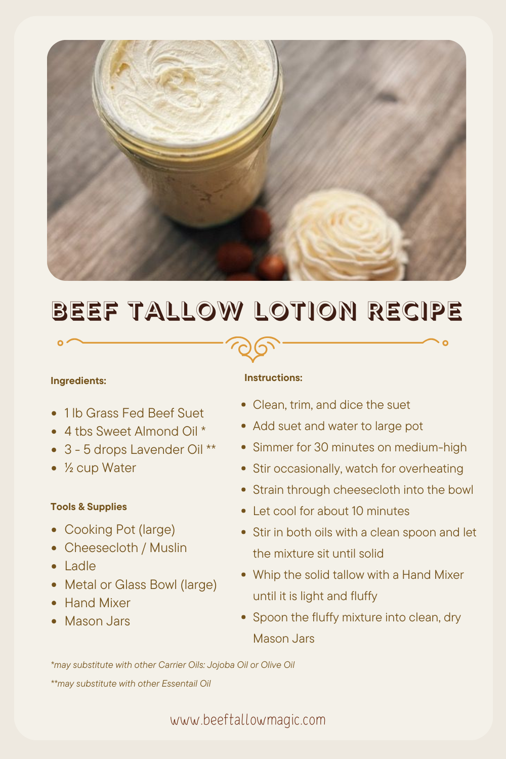 beef-tallow-lotion-recipe
